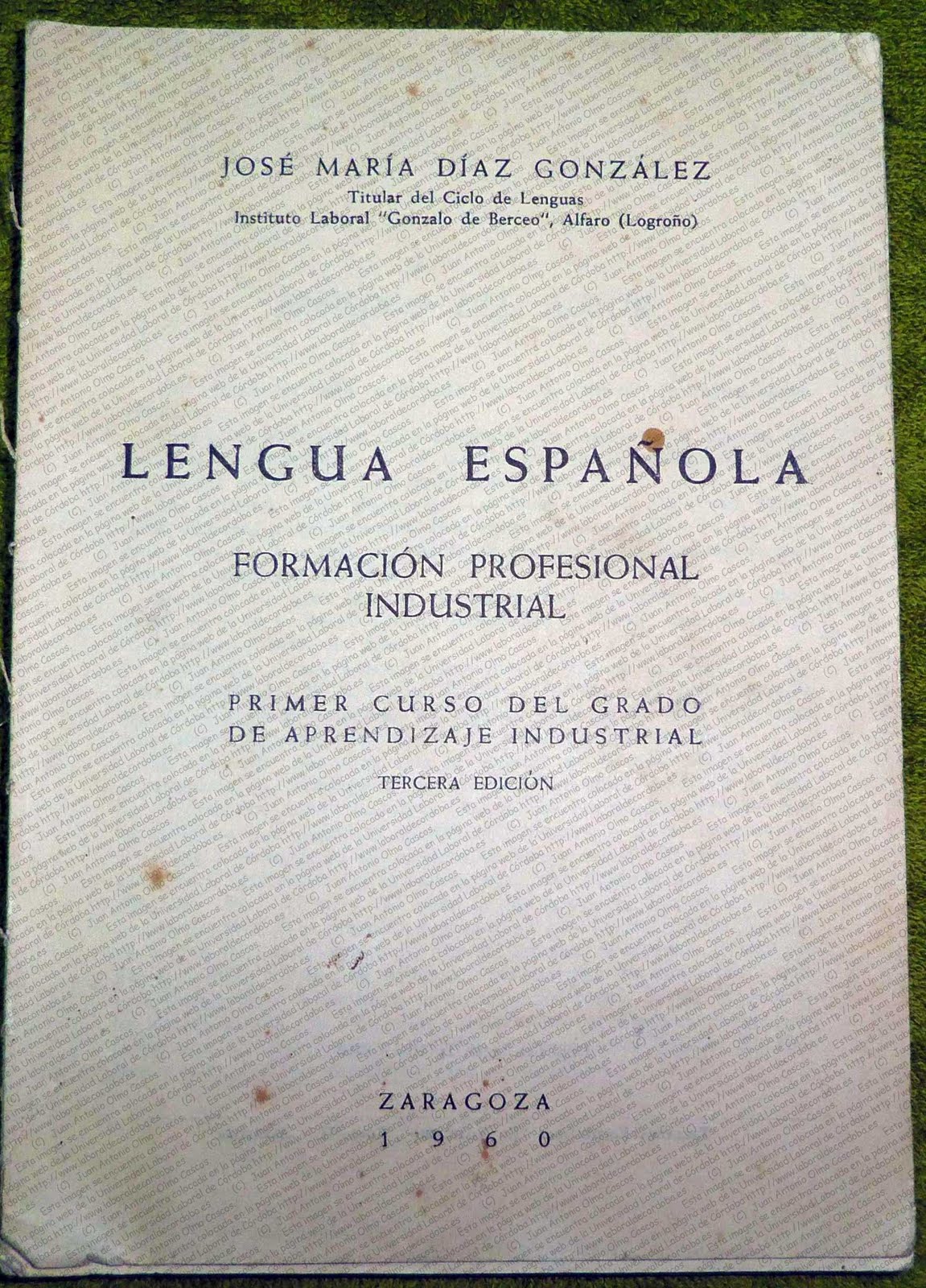 Portada del libro
