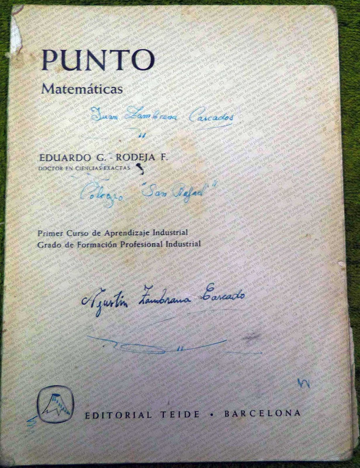 Portada del libro