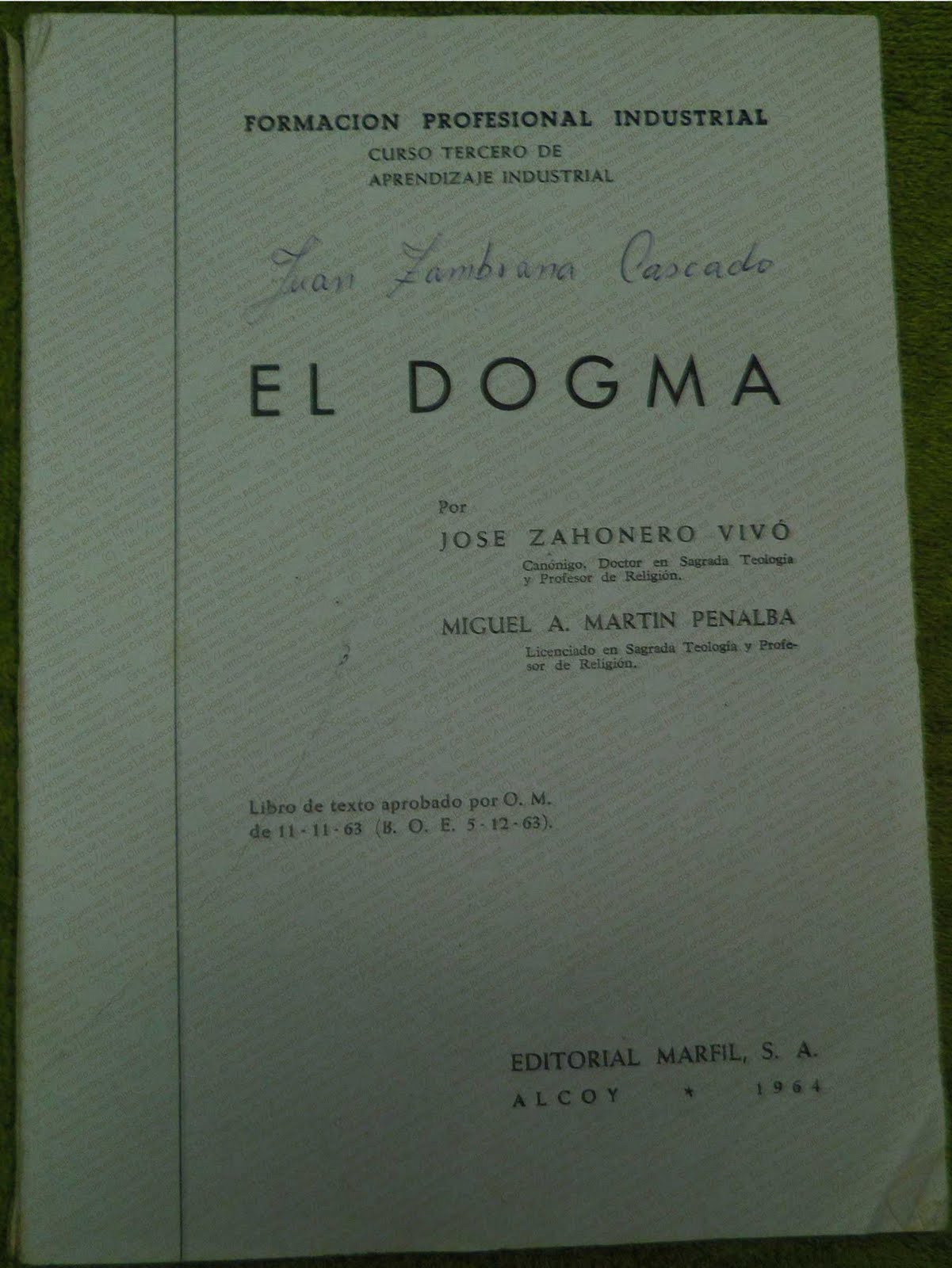 Portada del libro